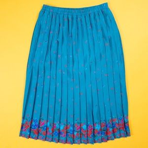 Vintage Pleated Skirt